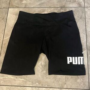 PUMA Women's Black Bike Shorts